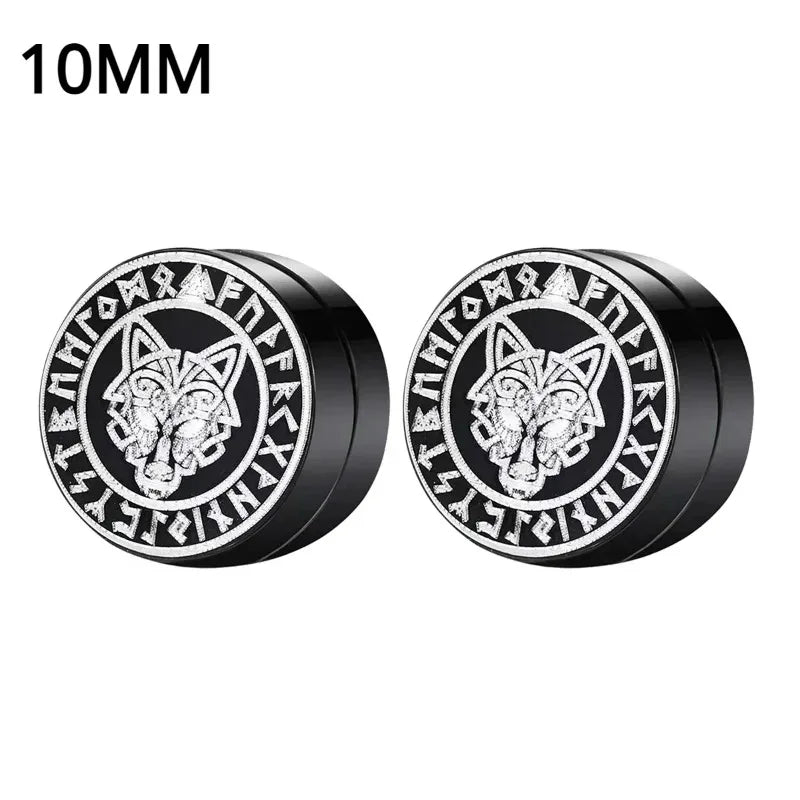 1-12 paia di orecchini a bottone magnetici alla moda, orecchini finti non piercing, regalo per uomo e donna. 