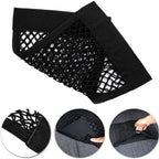 Organizer universale in rete per bagagliaio auto, tasca portaoggetti in velcro, borsa portaoggetti elastica per veicoli, accessori interni in rete per auto