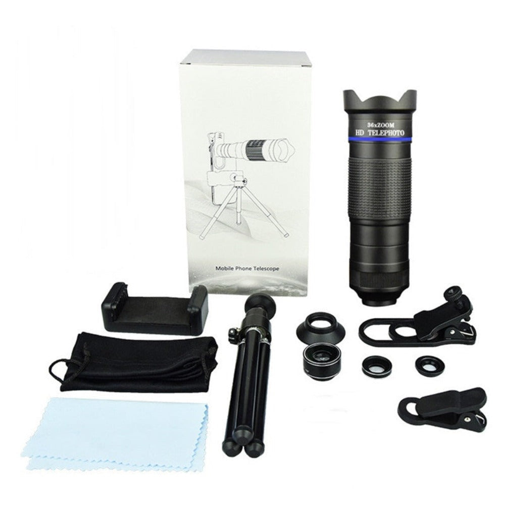 Kit obiettivo per cellulare Dragon 36X con treppiede