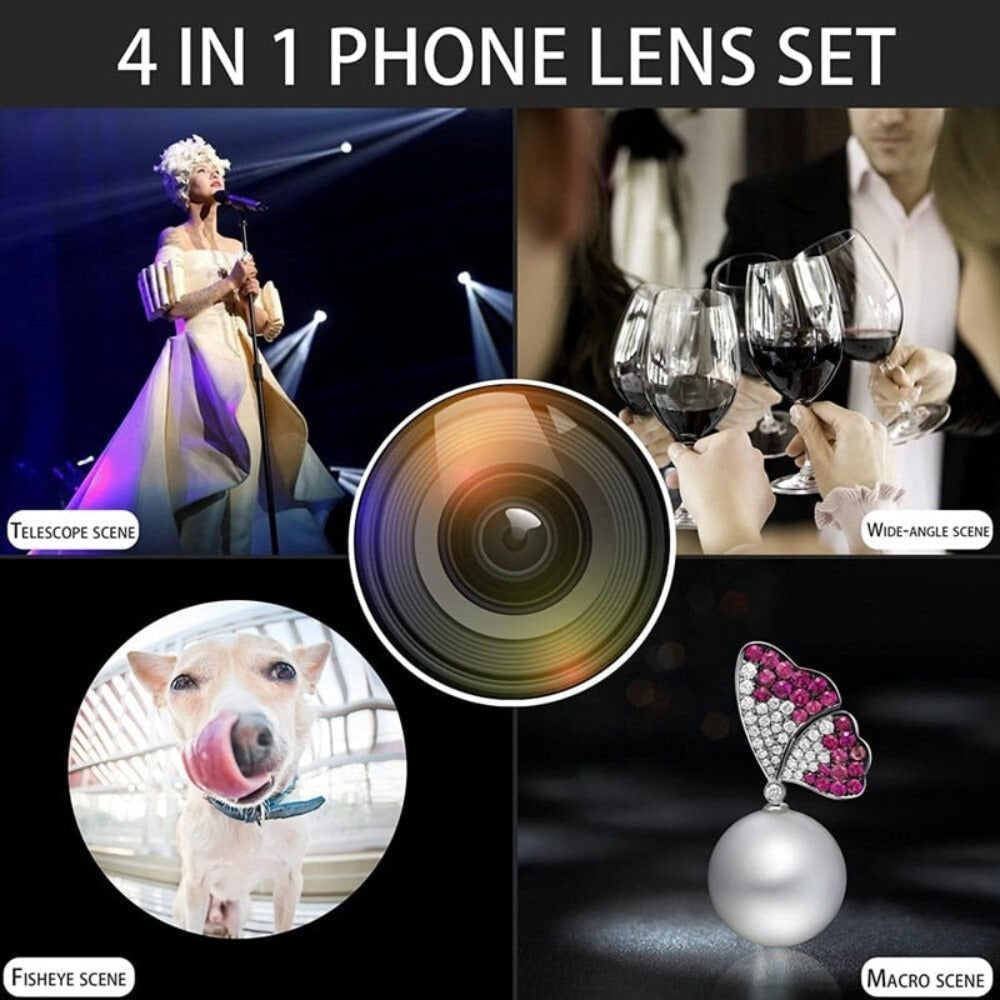 Kit obiettivo per cellulare Dragon 36X con treppiede