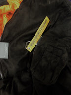 BOMBER IN FINTA CAMOSCIO 6111