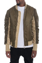 BOMBER BICOLORE