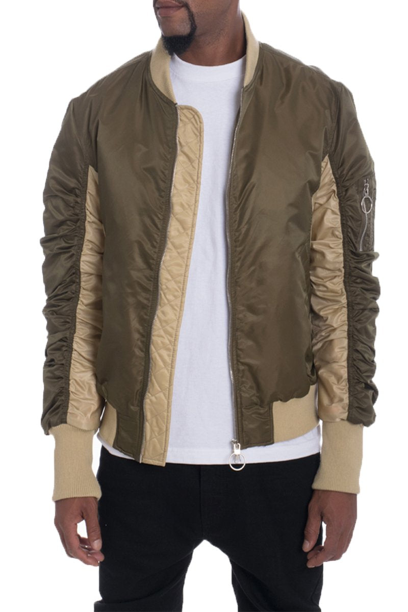 BOMBER BICOLORE