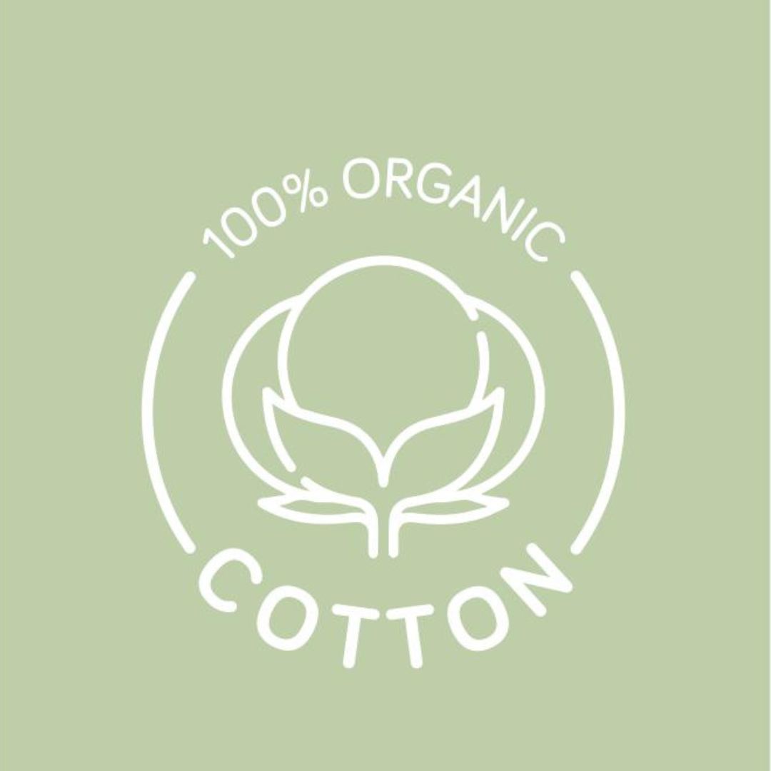 Tovaglia rotonda, 100% cotone biologico, stampata | Helga