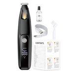 Comodo taglia zampe per cani a LED con display LCD, completamente impermeabile, per zampe di gatto 