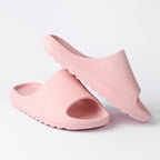 Ciabatte Cloud Pillow da donna - Ciabatte da doccia rosa per dormitori universitari