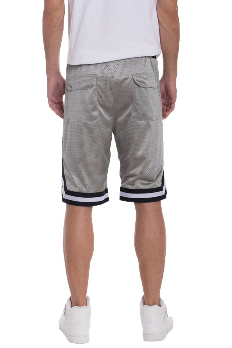 Pantaloncini da basket attivi in ​​rete solida