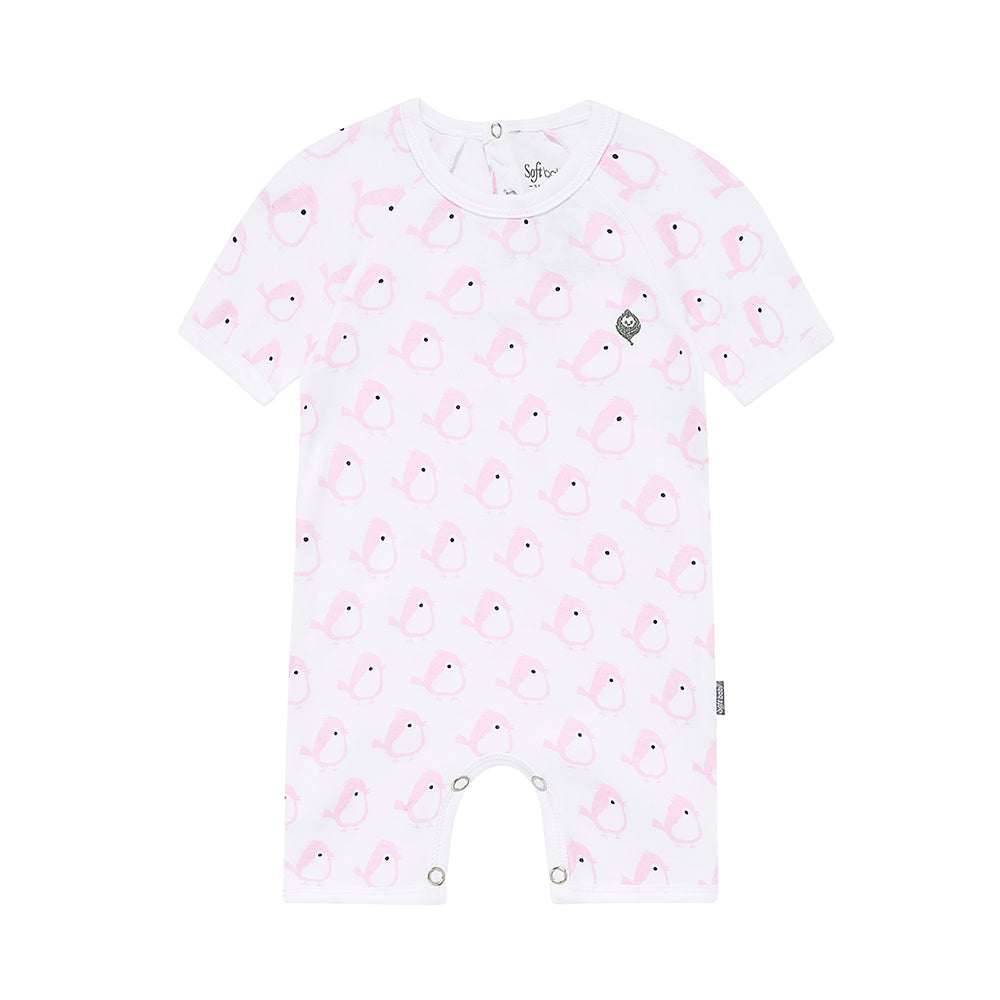 The Pink Birdie - Tutina corta - 100% biologica