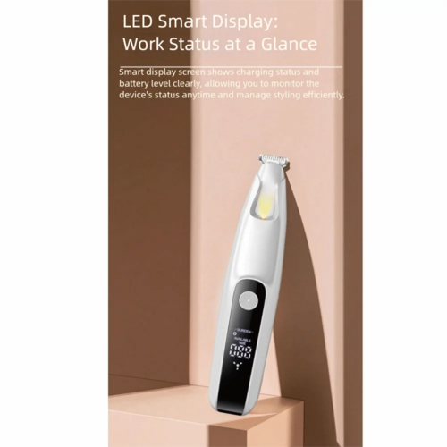 Comodo taglia zampe per cani a LED con display LCD, completamente impermeabile, per zampe di gatto 