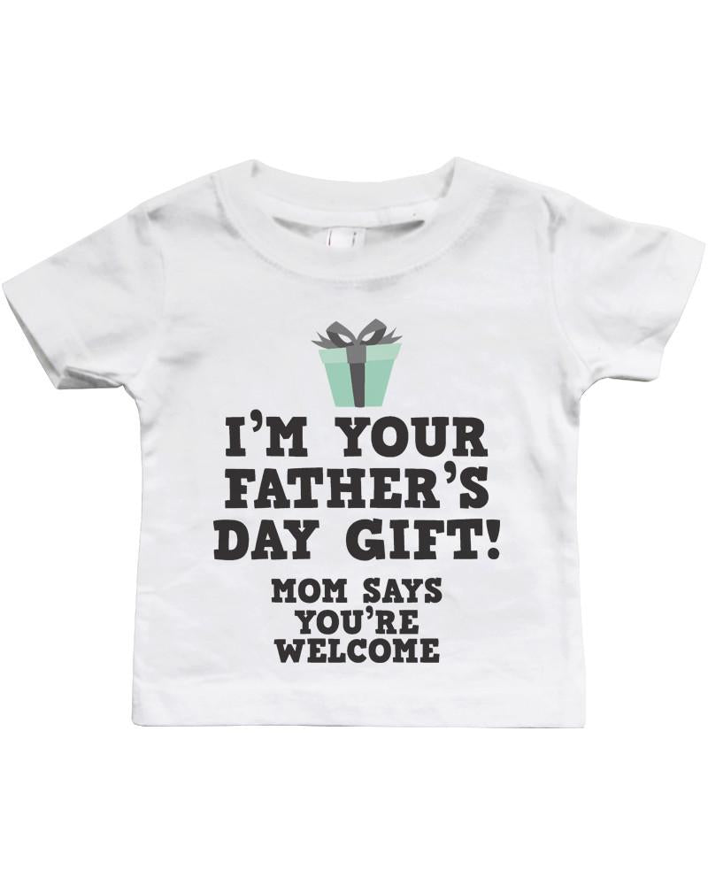 Sono il regalo per la festa del papà - Grafica divertente