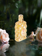 Orientica Royal Amber EDP 2,7 oz – Profumo unisex ambrato, vanigliato, legnoso, di lunga durata, regalo di lusso per Natale e festività 