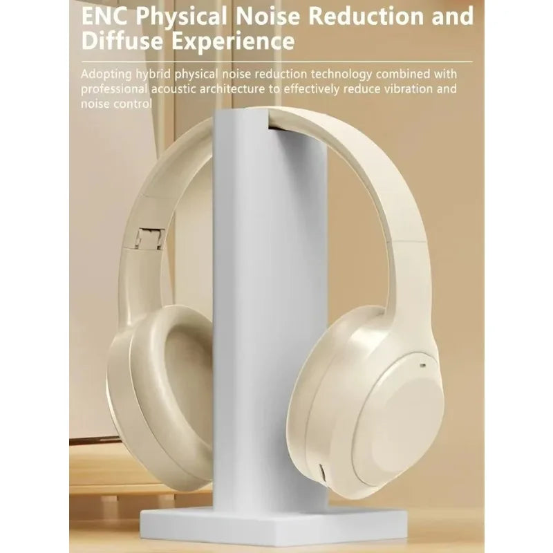 Cuffie wireless Bluetooth 5.3 sovraurali, auricolari stereo HIFI, auricolari sportivi per giocatori, lettore musicale TF/AUX con microfono HD 