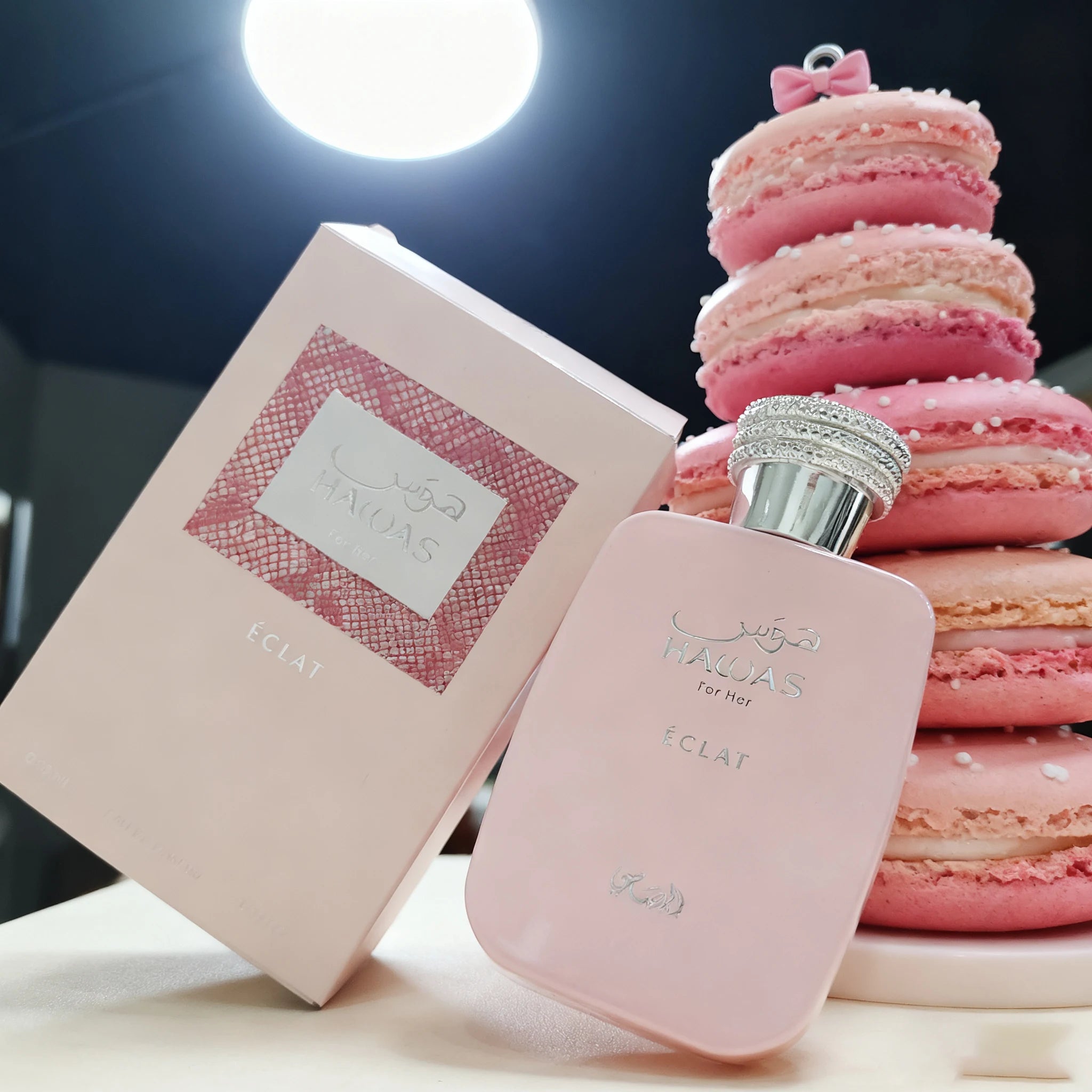 Rasasi Hawas Eclat Women's perfume spray, 3.4oz 100ml long-acting perfume, perfect holiday gift