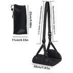 Tappetino portatile per piedi - Tappetino per poggiapiedi da ufficio con cinturino regolabile, amaca per piedi, tappetino per piedi Lazy Man Magic Travel Magic Travel Airplane 