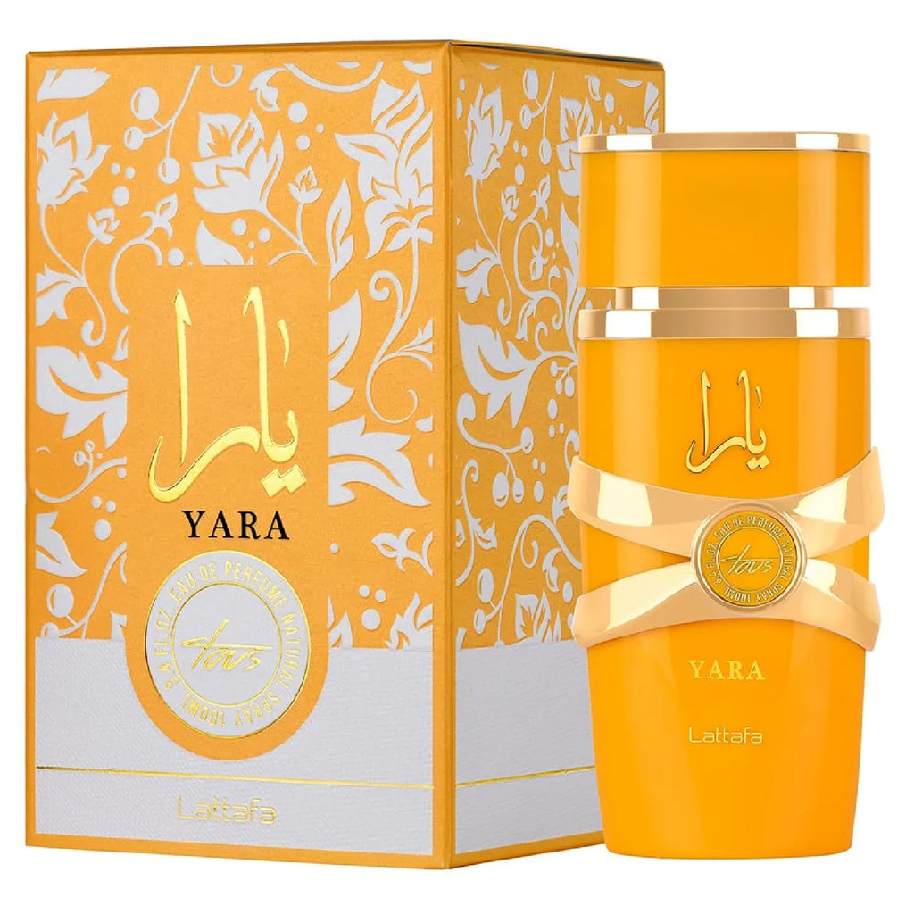 Lattafa Yara Tous EDP 100ml Dolce Floreale Fruttato Vaniglia Profumo da donna a lunga durata Regalo per Natale Ringraziamento Halloween 