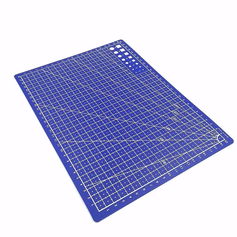 Tappetino da taglio in PP, banco da lavoro, tappetino da taglio patchwork, manuale di cucito, coltello fai da te, incisione, taglierino per pelle, supporto monofacciale