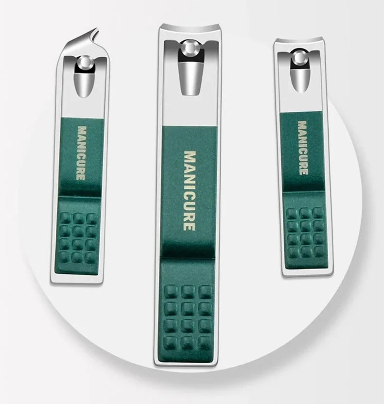 Set manicure da 6-9 pezzi con custodia in pelle, kit di strumenti professionali per la cura dei piedi e del viso, set di tagliaunghie in acciaio inossidabile, regalo 