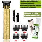 New Retro T9 Hair Clipper For Men, Electric Shaver, Rechargeable Hair Clipper, Portable Cordless Beard Trimmer