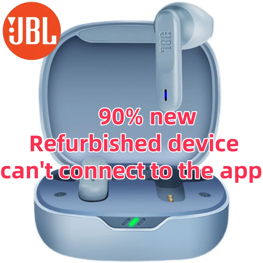 Auricolari JBL Wave300 TWS True Wireless Bluetooth 52 Bassi Profondi Batteria 26 Ore IPX2 Impermeabile Controllo Touch Sport Viaggio Quotidiano 