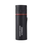 Nuovo telescopio monoculare HD 2000x25 Mini telescopio portatile per telefono cellulare con supporto Telescopio per campeggio, caccia e birdwatching 