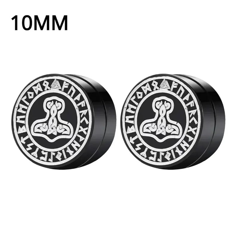 1-12 paia di orecchini a bottone magnetici alla moda, orecchini finti non piercing, regalo per uomo e donna. 