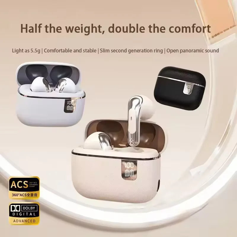 Auricolari wireless SONY con audio ad alta risoluzione, cancellazione del rumore, Bluetooth 5.3, cuffie Hi-Fi con custodia di ricarica per iPhone e iPad 