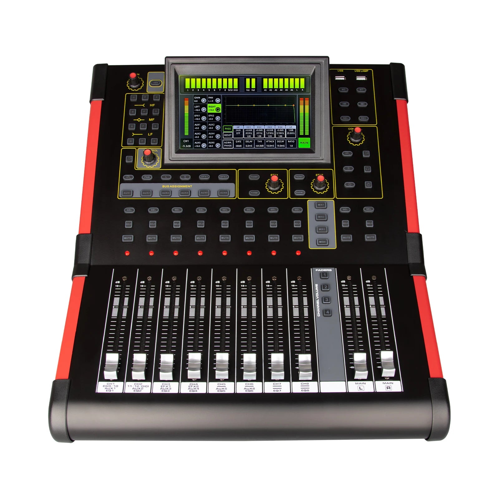 MD12 Professional Mixing Console 12 canali Mezclador Mixer audio digitale per studio/esibizioni dal vivo/chiesa 
