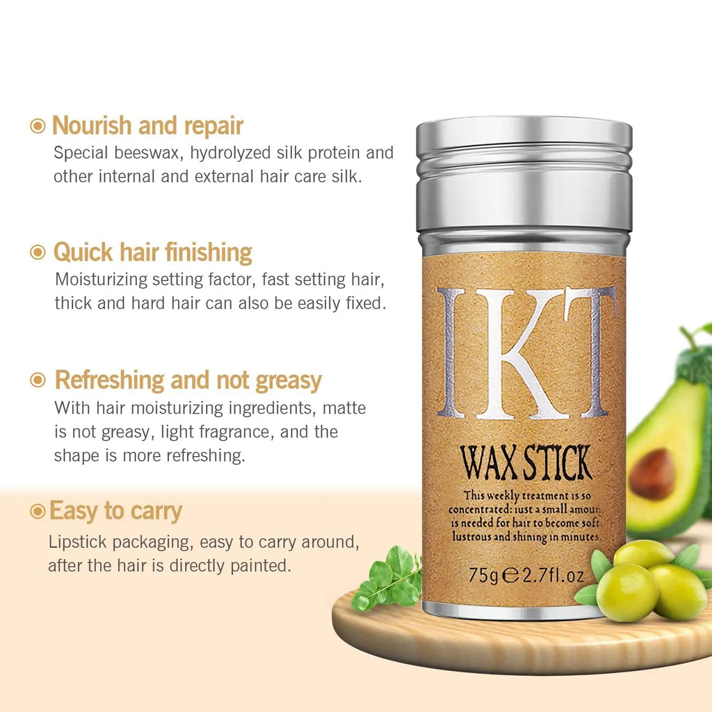 Cera per capelli da uomo, argilla modellante, finitura opaca all'avocado, tenuta a lunga durata, controllo dell'effetto crespo e senza profumo. 