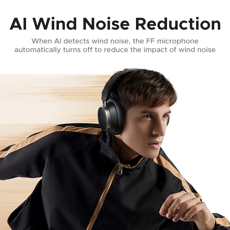 Cuffie wireless Studio Pro 48dB ANC Cuffie Bluetooth sovraurali Cancellazione attiva del rumore LDAC ad alta risoluzione 120 ore di riproduzione 