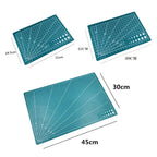 Tappetino da taglio in PP, banco da lavoro, tappetino da taglio patchwork, manuale di cucito, coltello fai da te, incisione, taglierino per pelle, supporto monofacciale