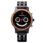 Orologio in liquidazione BOBOBIRD Design Orologio da polso al quarzo in legno per uomo Orologi dal buon rapporto qualità-prezzo Eco-regali Scatola misteriosa Invio casuale 