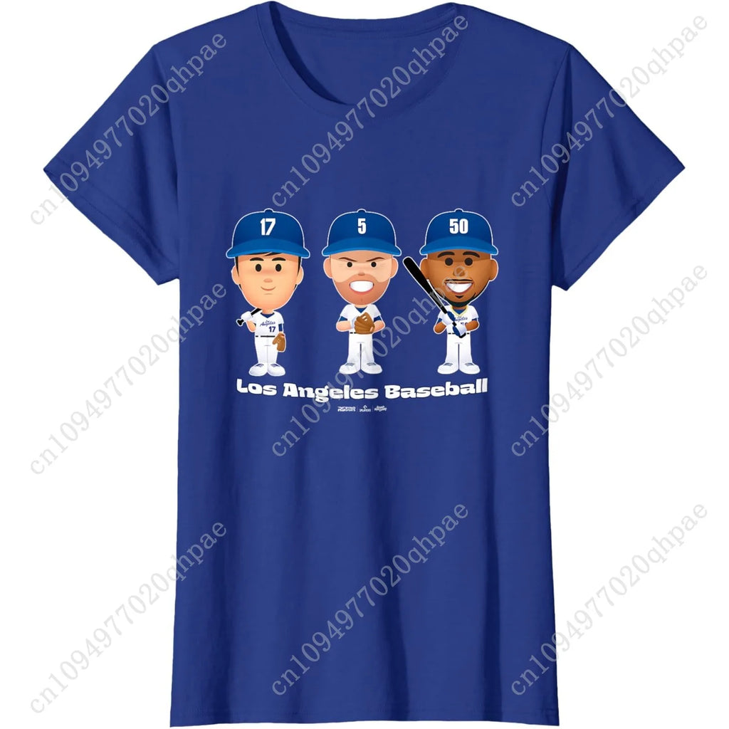 Maglietta MLBPA dei Los Angeles Baseball Players Body Trio 
