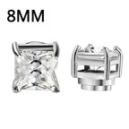 1-12 paia di orecchini a bottone magnetici alla moda, orecchini finti non piercing, regalo per uomo e donna. 