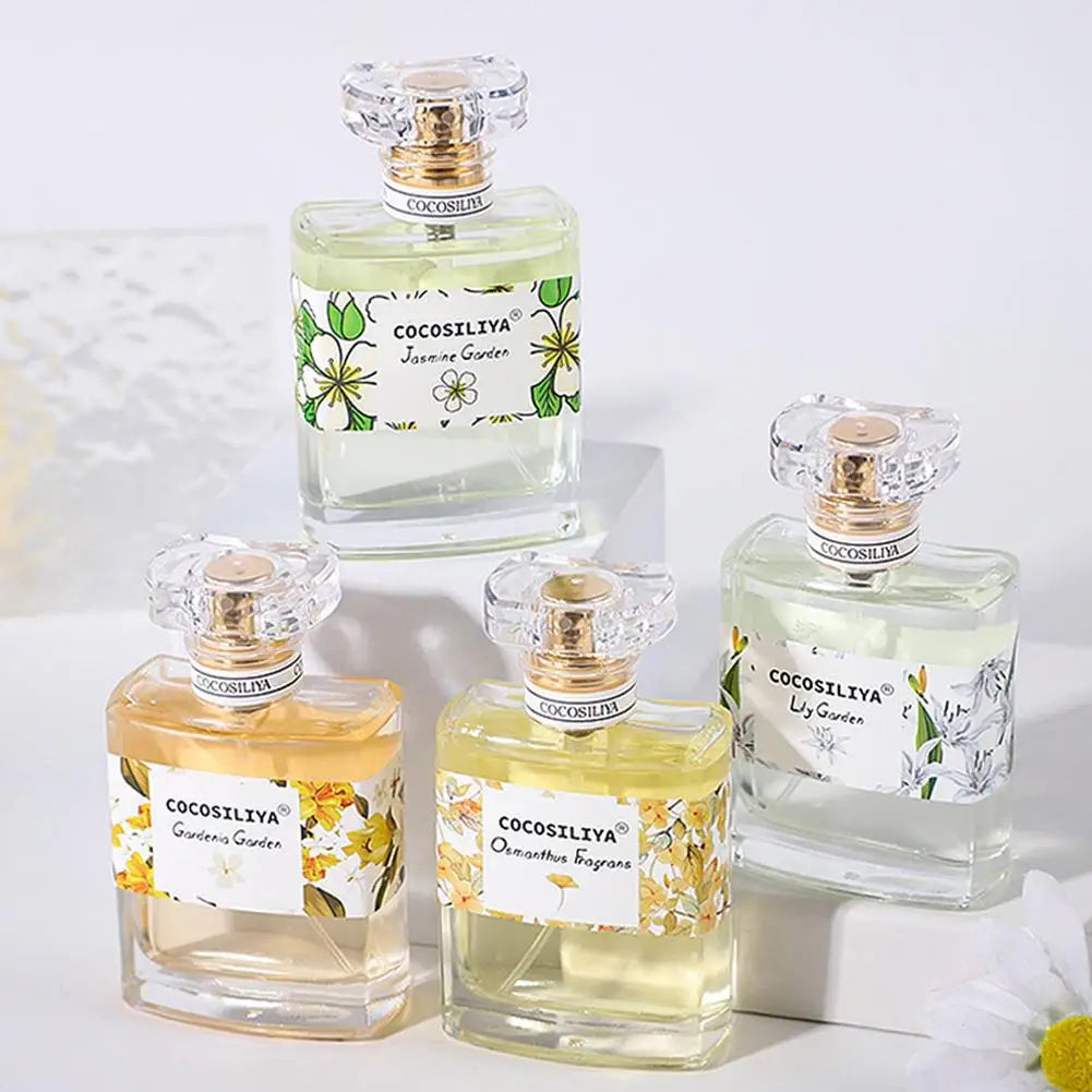 COCOSILIYA Profumo Donna Profumo Floreale Naturale Eau De Parfum di Lunga Durata Osmanthus, Rosa, Lavanda, Gardenia Profumo Leggero e Fresco 