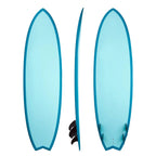 Tavola da surf Pinna blu in resina epossidica Tavola da surf professionale personalizzata Wave Surfing Longboard 