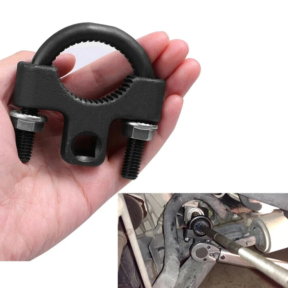Strumento per la rimozione del tirante interno dell'auto, 3/8 di pollice, set di strumenti a basso profilo per auto, strumento di riparazione dell'estremità del tirante per meccanici