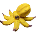 Decorazione pastorale creativa in resina per la casa a forma di polpo di banana 