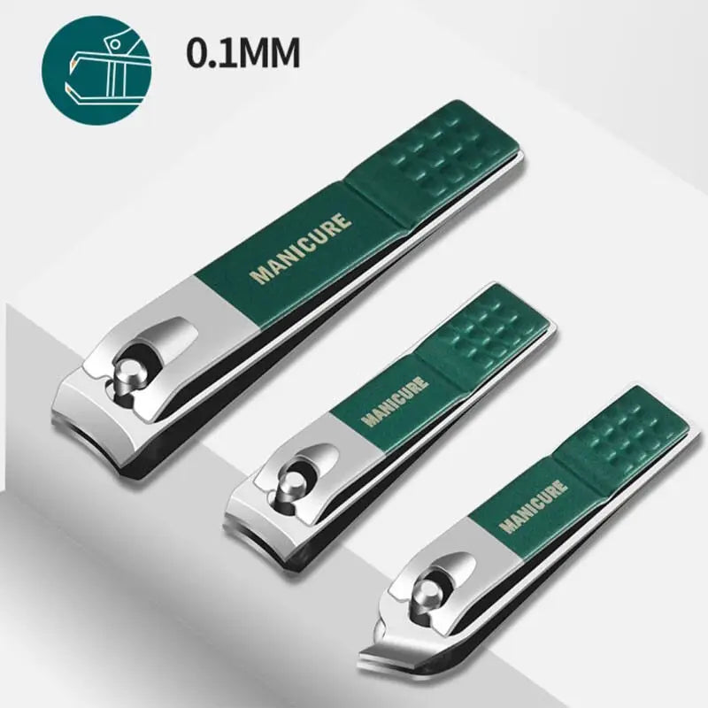 Set manicure da 6-9 pezzi con custodia in pelle, kit di strumenti professionali per la cura dei piedi e del viso, set di tagliaunghie in acciaio inossidabile, regalo 