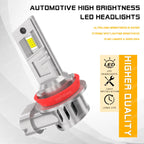 2 pezzi H11 LED fari LED luci lampada frontale per auto lampadina LED fari con dissipatore di calore per TOYOTA Camry 2012-2019 