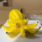 Decorazione pastorale creativa in resina per la casa a forma di polpo di banana 