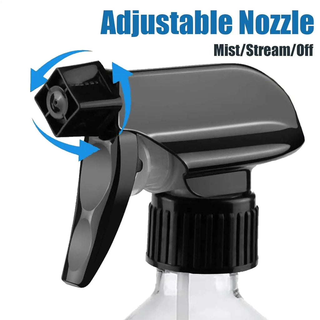 Flaconi spray di plastica vuoti da 300 ml, flacone spray di grande capacità, spruzzatore regolabile per uso domestico, strumento di pulizia per nebulizzatore d'acqua 