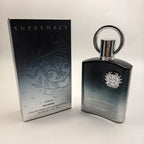 Afnan Supremacy Noir EDP per uomo 3,4 oz – Colonia legnosa, aromatica, speziata, di lunga durata, regalo di lusso per Natale e San Valentino 