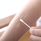 500 pezzi di cotton fioc a doppia testa per trucco da donna, bastoncini di cotone, punta per bastoncini di legno, strumenti per la pulizia di naso e orecchie, assistenza sanitaria 