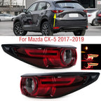 Fanale posteriore per Mazda CX5 CX-5 2017 2018 2019 Fanale posteriore esterno per auto, luce freno, stop, indicatore di direzione, fanale posteriore con lampadina 