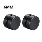 1-12 paia di orecchini a bottone magnetici alla moda, orecchini finti non piercing, regalo per uomo e donna. 