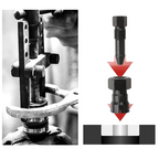 Set di estrattori per cuscinetti per auto, kit di strumenti portatili per la rimozione dei cuscinetti, separatore per cuscinetti, estrattore per ingranaggi 