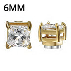 1-12 paia di orecchini a bottone magnetici alla moda, orecchini finti non piercing, regalo per uomo e donna. 
