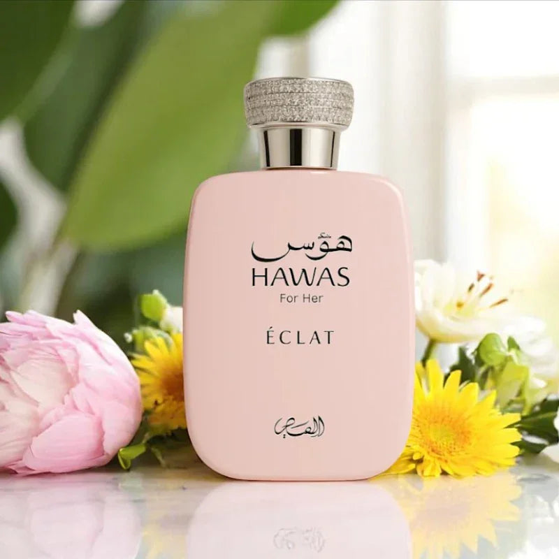 Rasasi Hawas Eclat for Women Eau de Parfum Spray, 3.4 Ounce