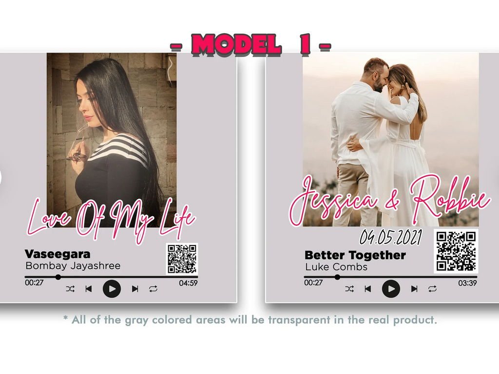 Targa musicale in vetro personalizzata, targa musicale, insegna Spotify