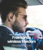 Auricolare Bluetooth 5.0 wireless vivavoce a lunga durata